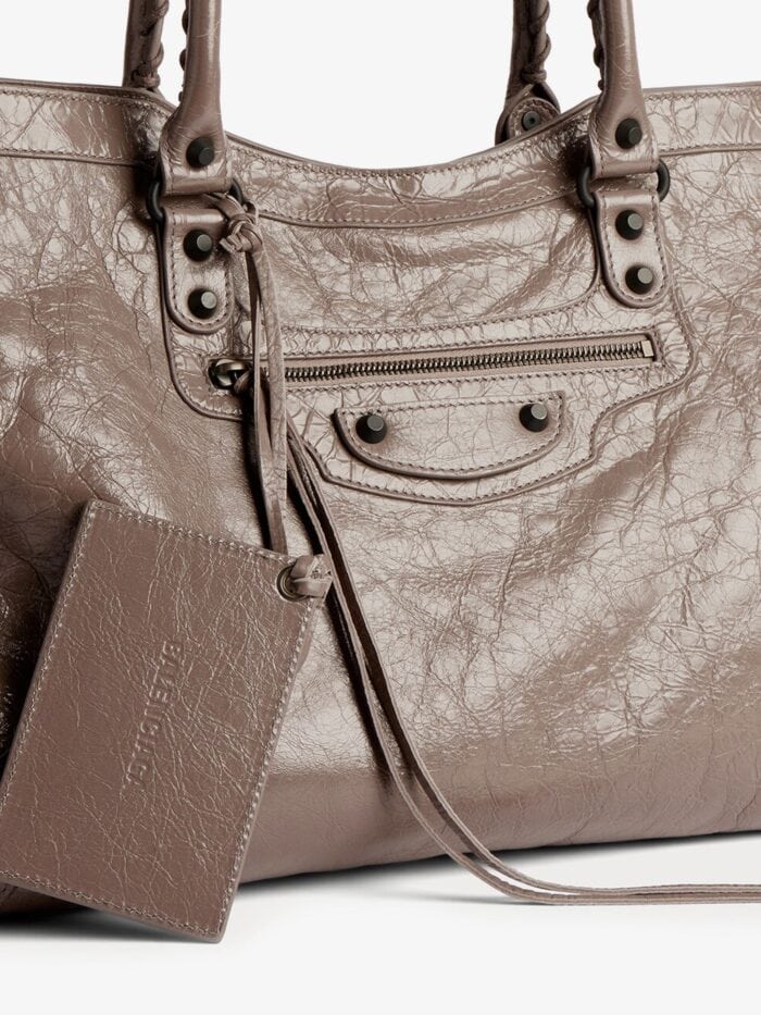 Balenciaga Le City Bag L Leather Handbag