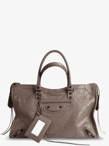 Balenciaga Le City Bag L Leather Handbag