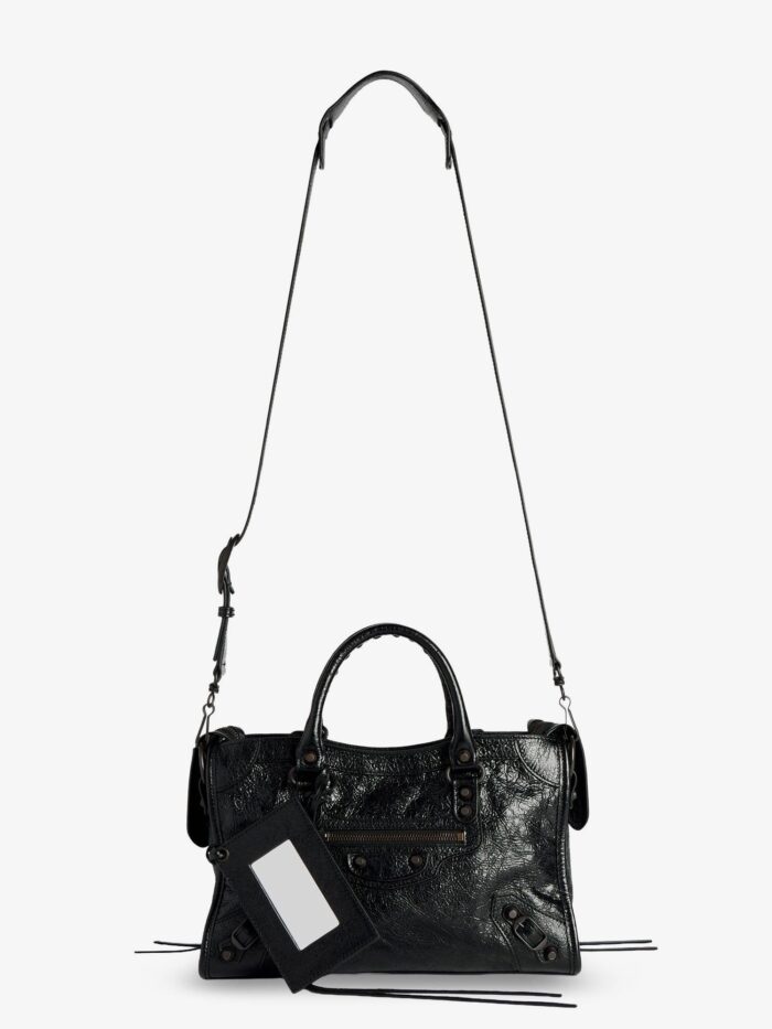 Balenciaga Le City Bag S Leather Crossbody Bag
