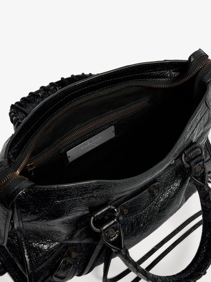 Balenciaga Le City Bag S Leather Crossbody Bag
