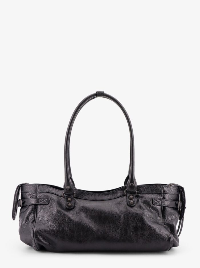 Balenciaga Le City East West Leather Shoulder Bag