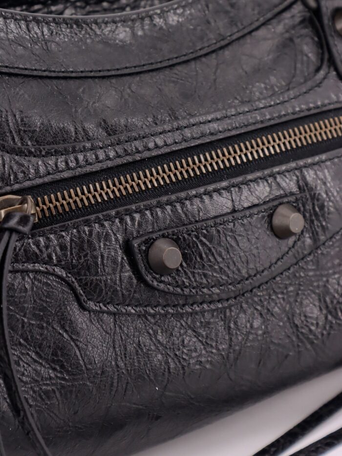 Balenciaga Le City East West Leather Shoulder Bag