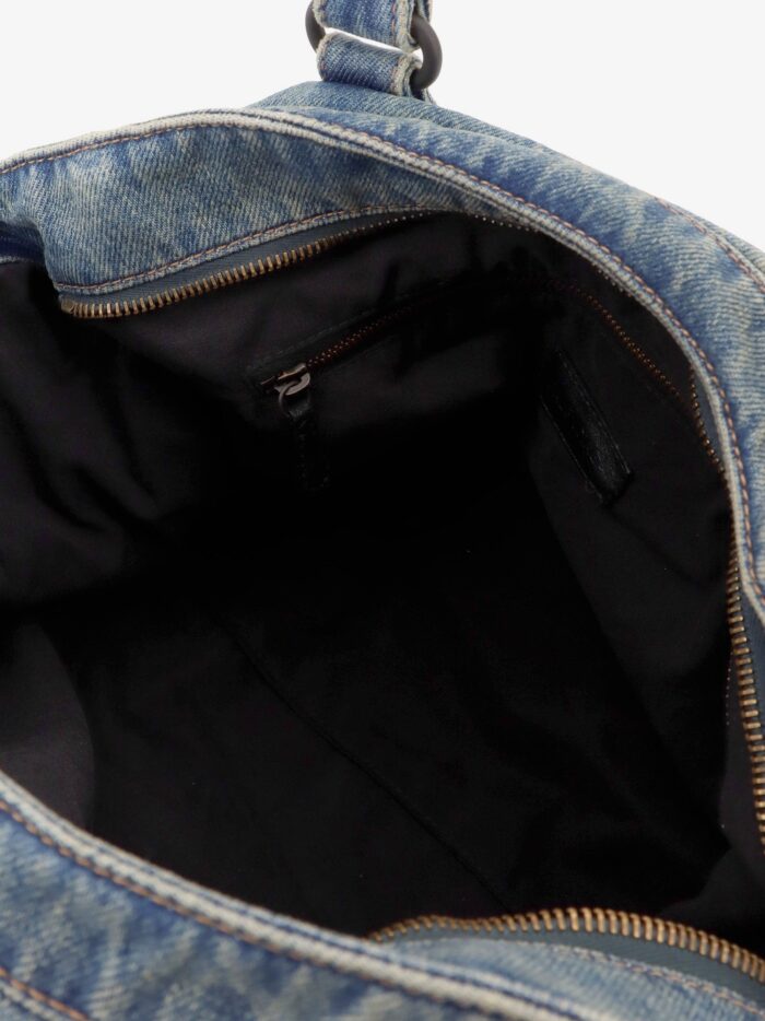 Balenciaga Le City Medium Denim Shoulder Bag