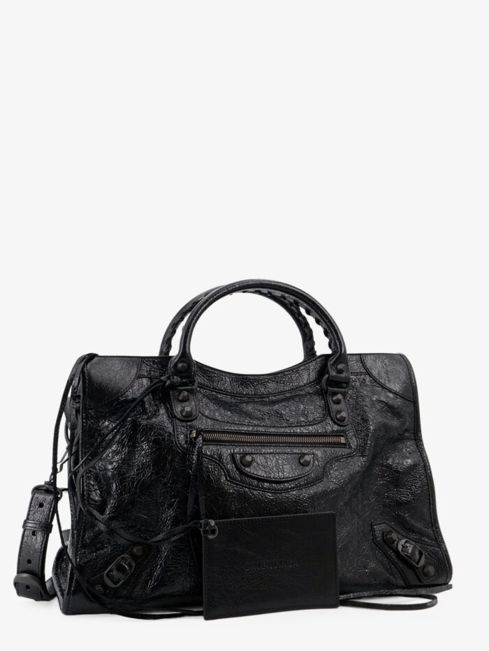 Balenciaga Le City Medium Leather Handbag