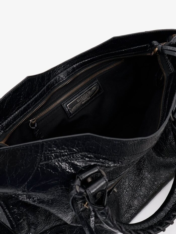 Balenciaga Le City Medium Leather Handbag