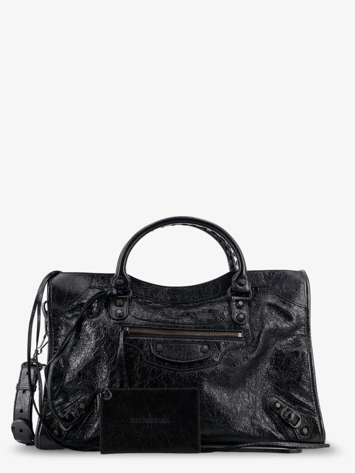 Balenciaga Le City Medium Leather Handbag