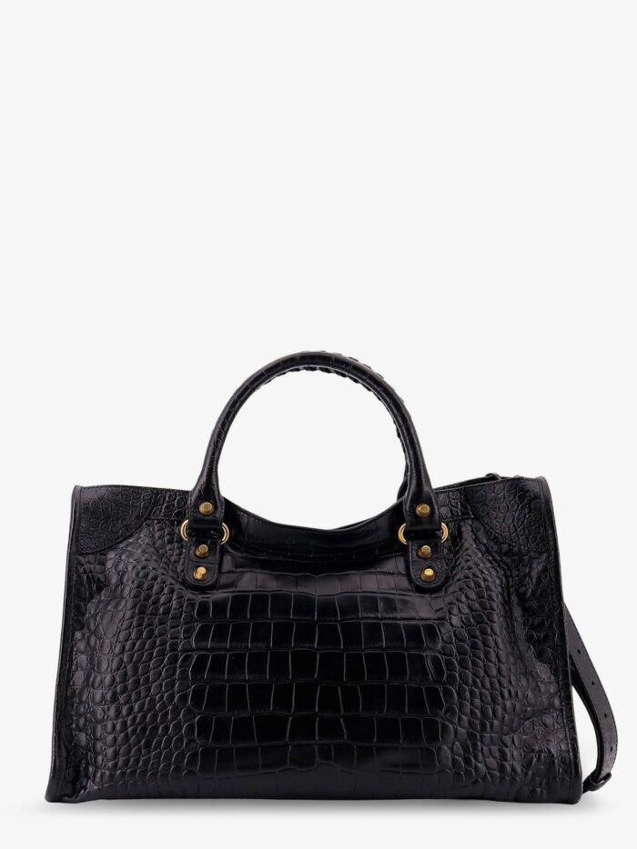 Balenciaga Le City Medium Leather Shoulder Bag