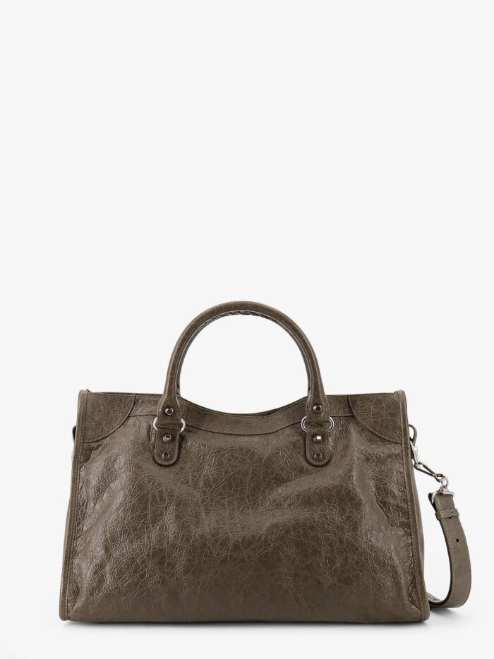 Balenciaga Le City Medium Leather Shoulder Bag