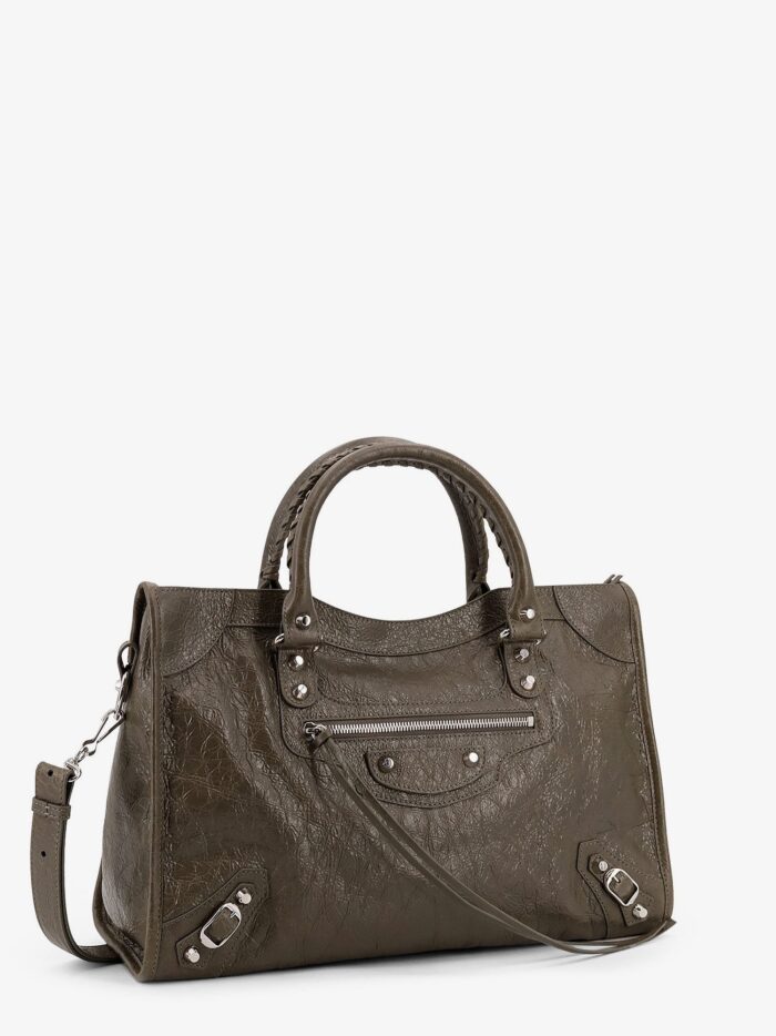 Balenciaga Le City Medium Leather Shoulder Bag