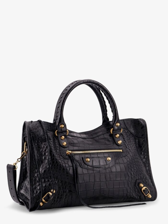 Balenciaga Le City Medium Leather Shoulder Bag