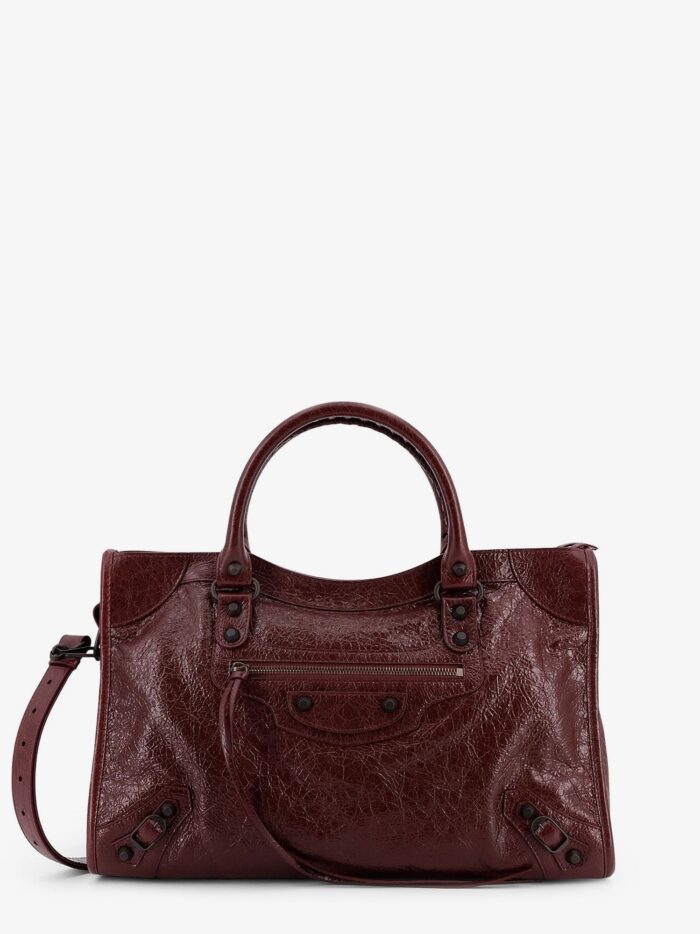 Balenciaga Le City Medium Leather Shoulder Bag
