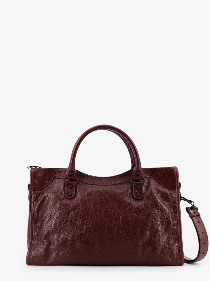 Balenciaga Le City Medium Leather Shoulder Bag