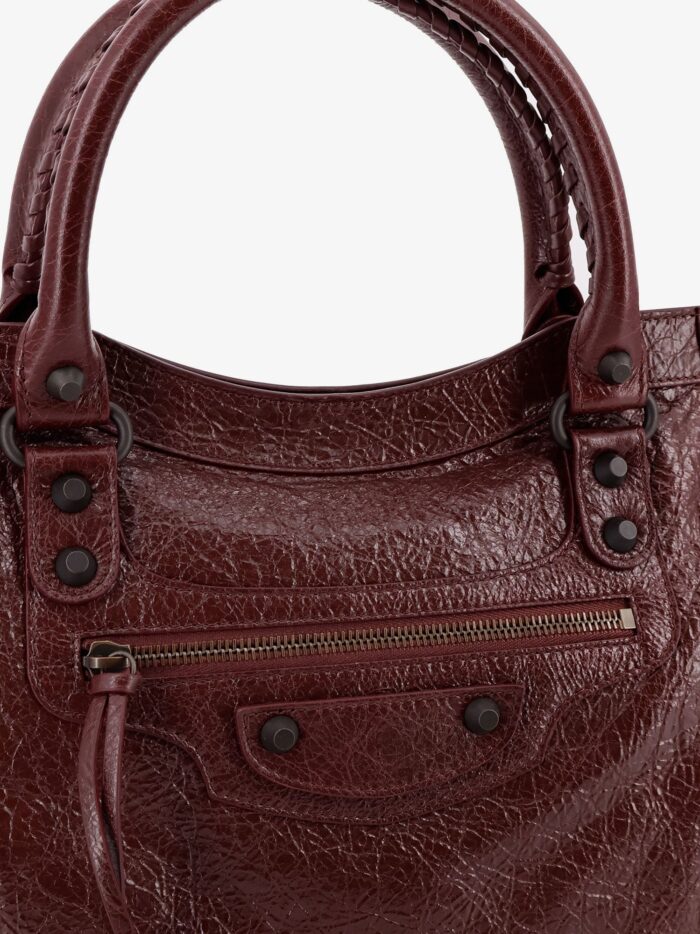 Balenciaga Le City Medium Leather Shoulder Bag