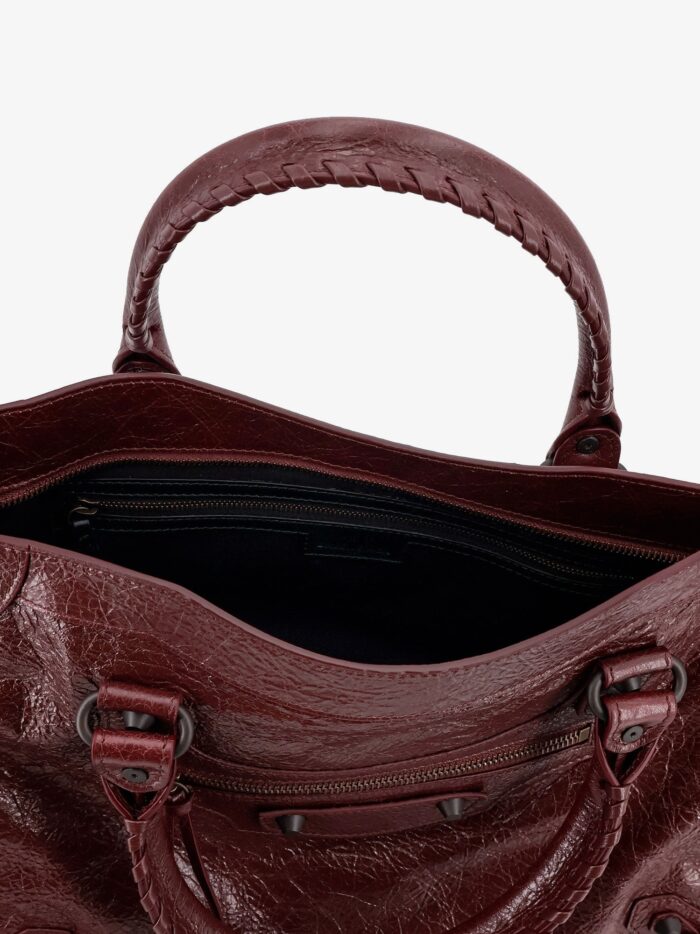Balenciaga Le City Medium Leather Shoulder Bag