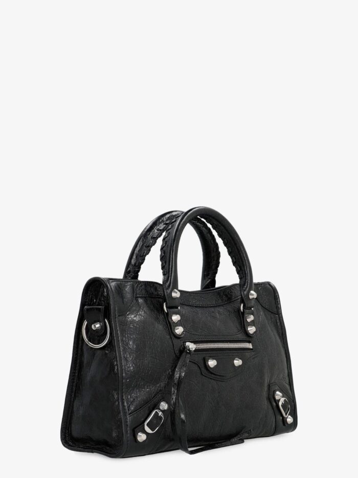 Balenciaga Le City Medium Leather Shoulder Bag