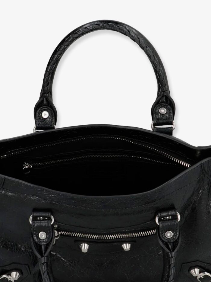 Balenciaga Le City Medium Leather Shoulder Bag