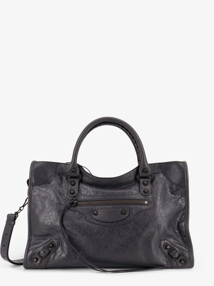 Balenciaga Le City Medium Leather Shoulder Bag