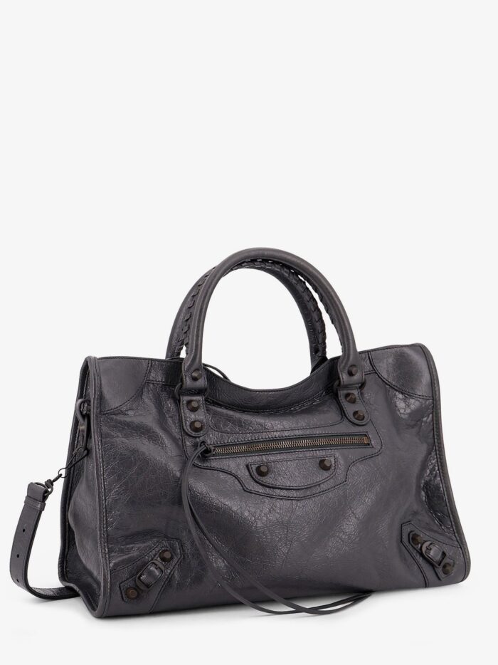 Balenciaga Le City Medium Leather Shoulder Bag
