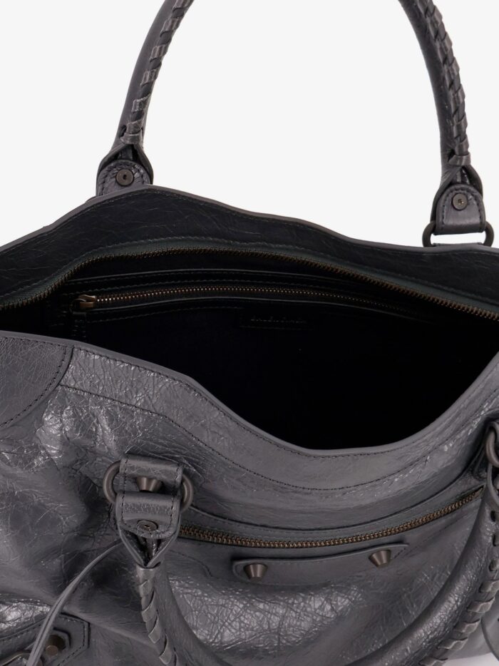 Balenciaga Le City Medium Leather Shoulder Bag