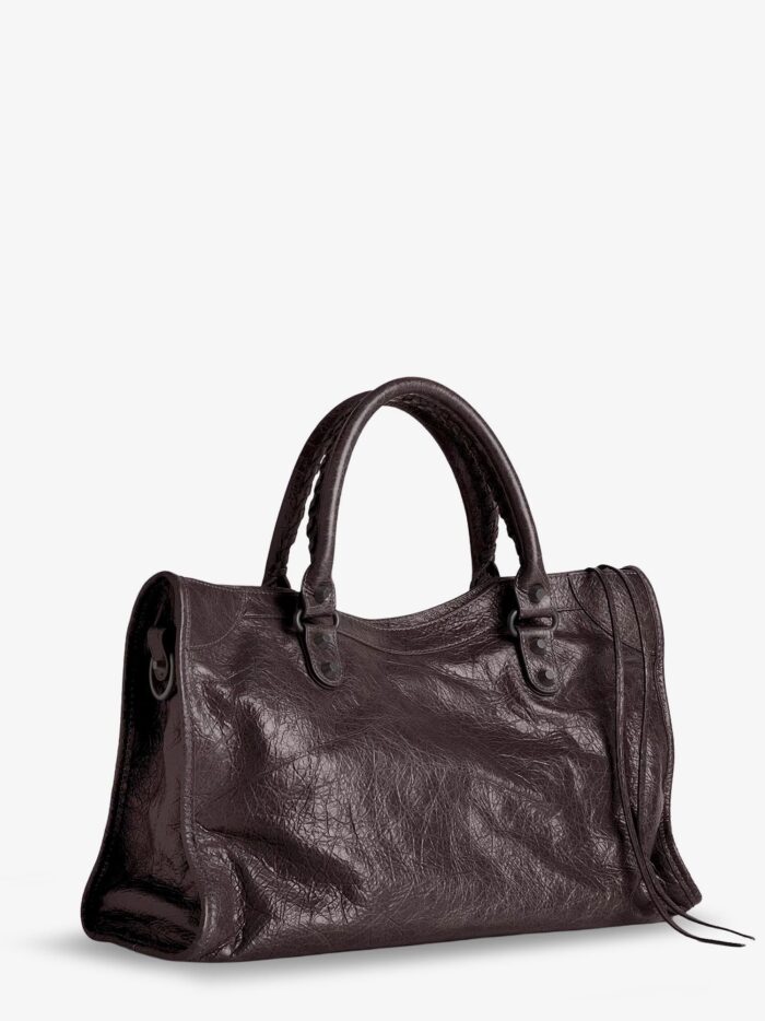 Balenciaga Le City Medium Leather Shoulder Bag