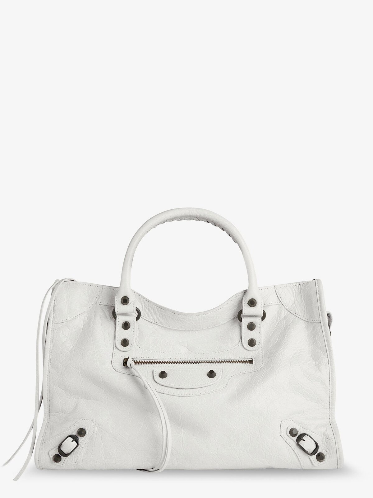Balenciaga Le City Medium Leather Shoulder Bag