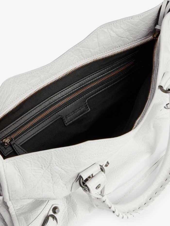 Balenciaga Le City Medium Leather Shoulder Bag