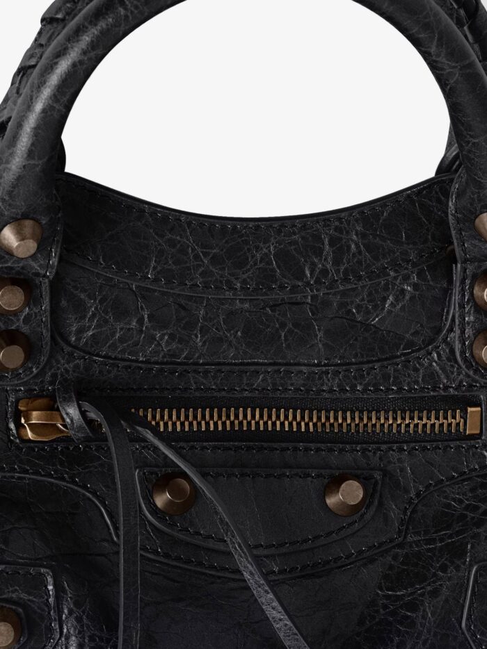 Balenciaga Le City Mini Bag Leather Handbag