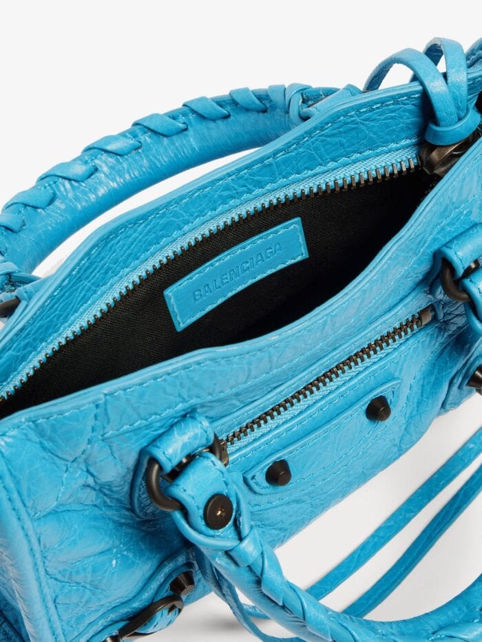 Balenciaga Le City Nano Leather Crossbody Bag