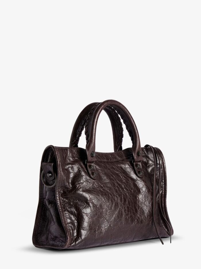 Balenciaga Le City Small Leather Crossbody Bag