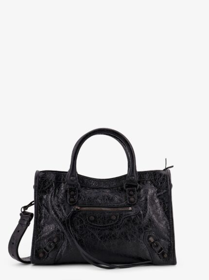 Balenciaga Le City Small Leather Shoulder Bag
