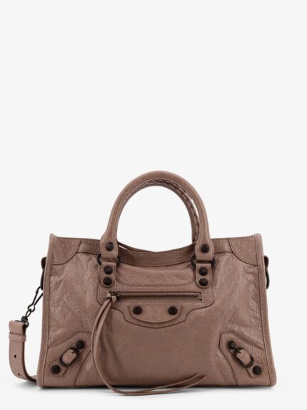 Balenciaga Le City Small Leather Shoulder Bag