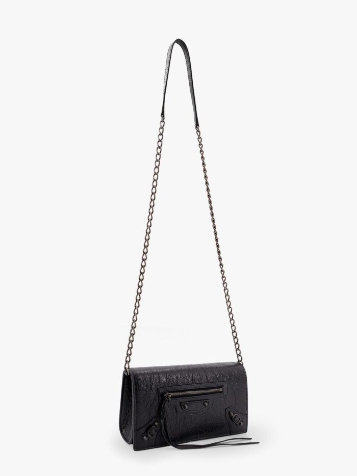Balenciaga Le City Wallet Leather Shoulder Bag