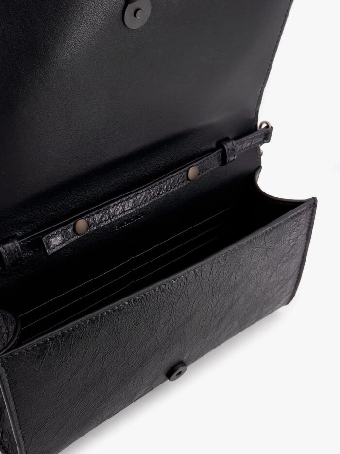 Balenciaga Le City Wallet Leather Shoulder Bag