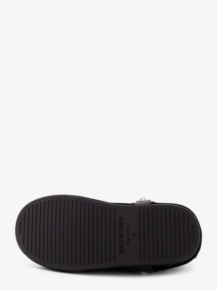 Balenciaga Leather And Wool Alaska Soft Bootie Boots