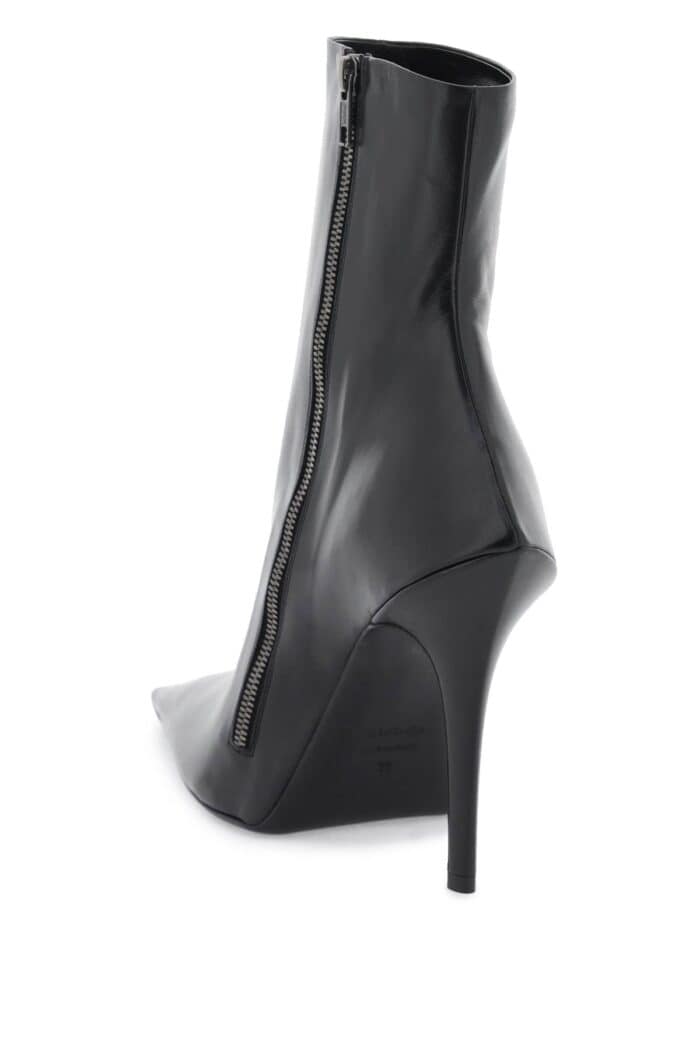 Balenciaga Leather 'witch' Ankle Boots