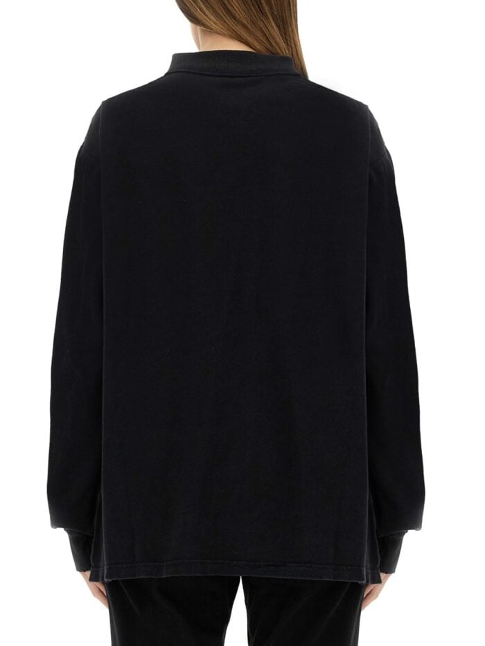 Balenciaga LONG SLEEVE POLO SHIRT "LAUREL" CLASSIC