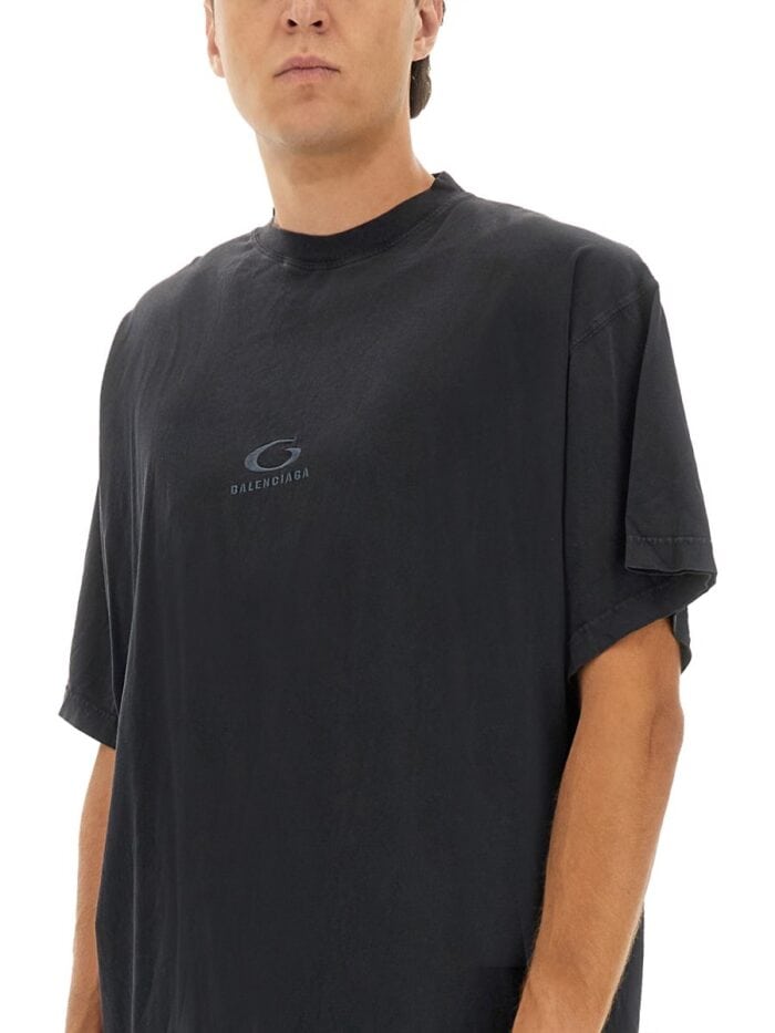 Balenciaga "LOOP SPORTS ICON" T-SHIRT WITH LOGO