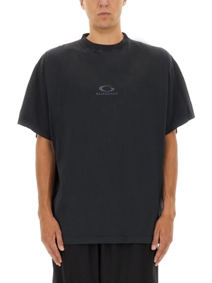 Balenciaga "LOOP SPORTS ICON" T-SHIRT WITH LOGO