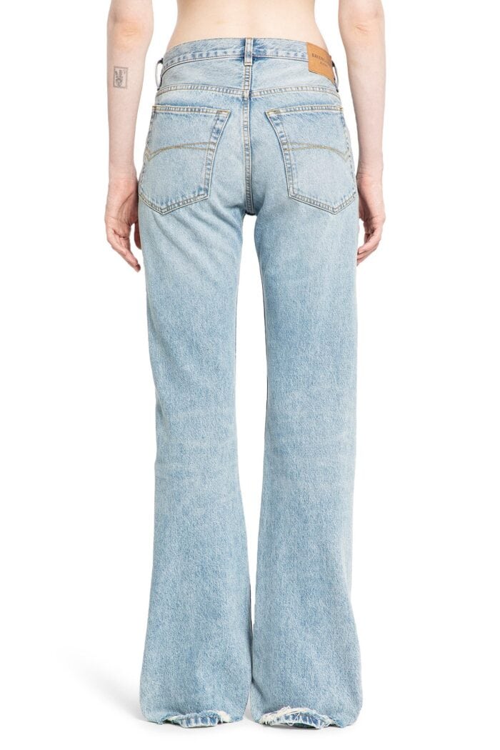 BALENCIAGA Low-waist Straight Jeans