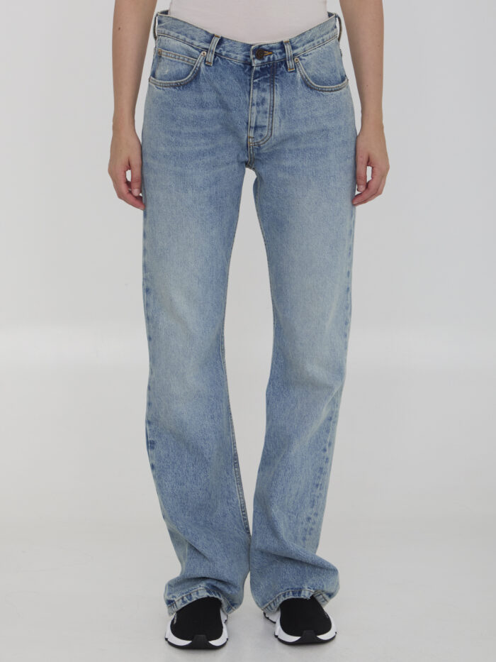 Balenciaga Low waist straight jeans