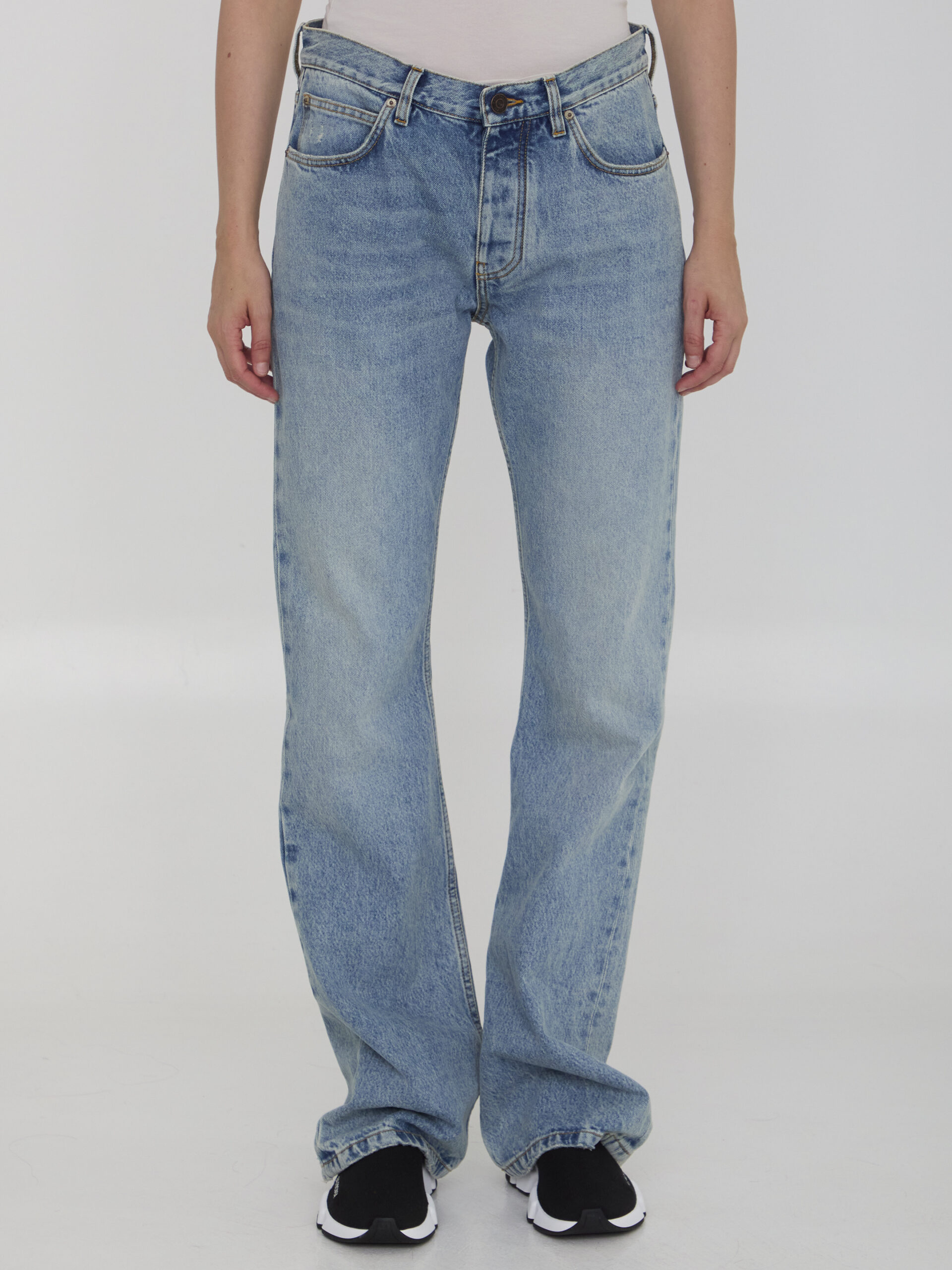 Balenciaga Low waist straight jeans