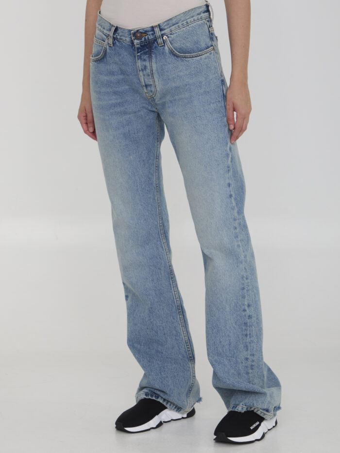 Balenciaga Low waist straight jeans