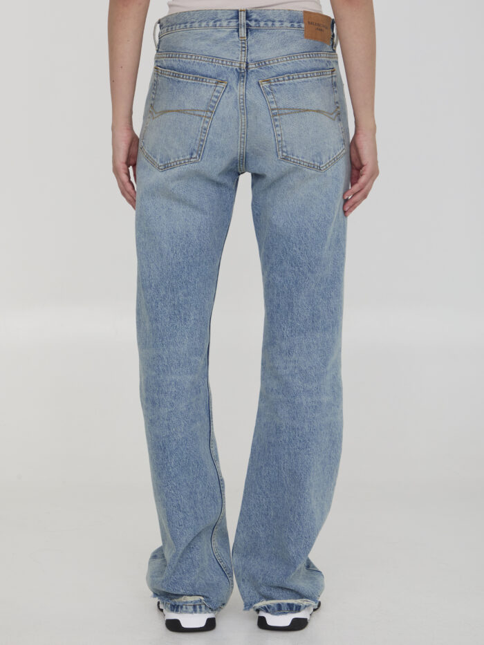 Balenciaga Low waist straight jeans