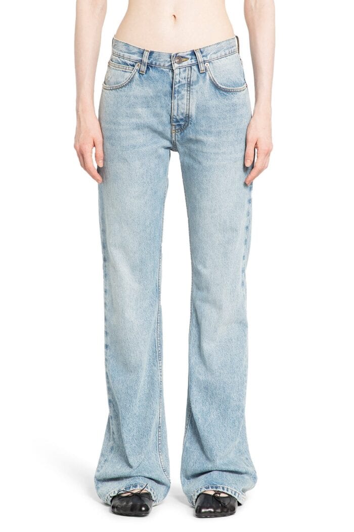 BALENCIAGA Low-waist Straight Jeans