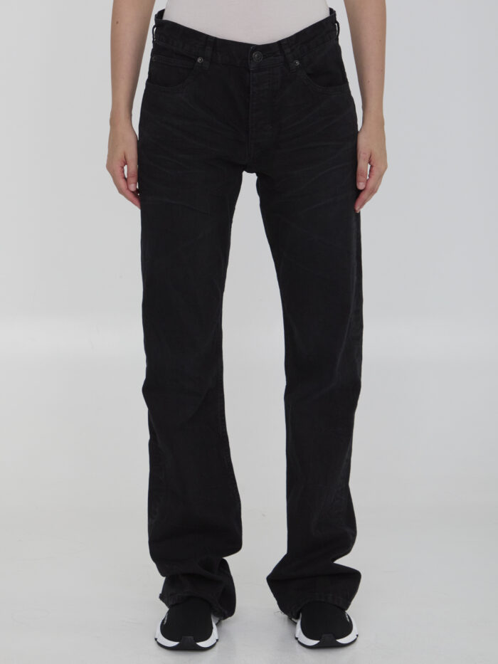 Balenciaga Low waist straight jeans