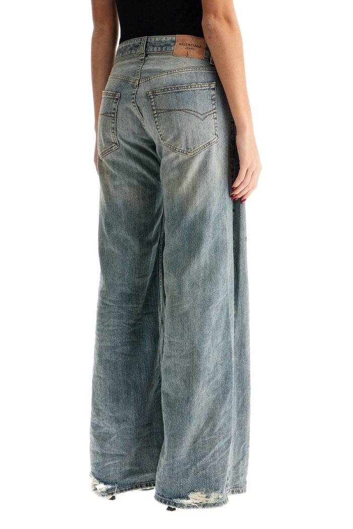 BALENCIAGA Low-waisted Baggy Jeans