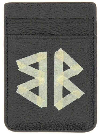 Balenciaga MAGNETIC CARD HOLDER WITH LOGO
