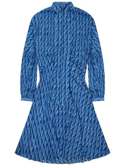 Balenciaga MIDI DRESS WITH PRINT
