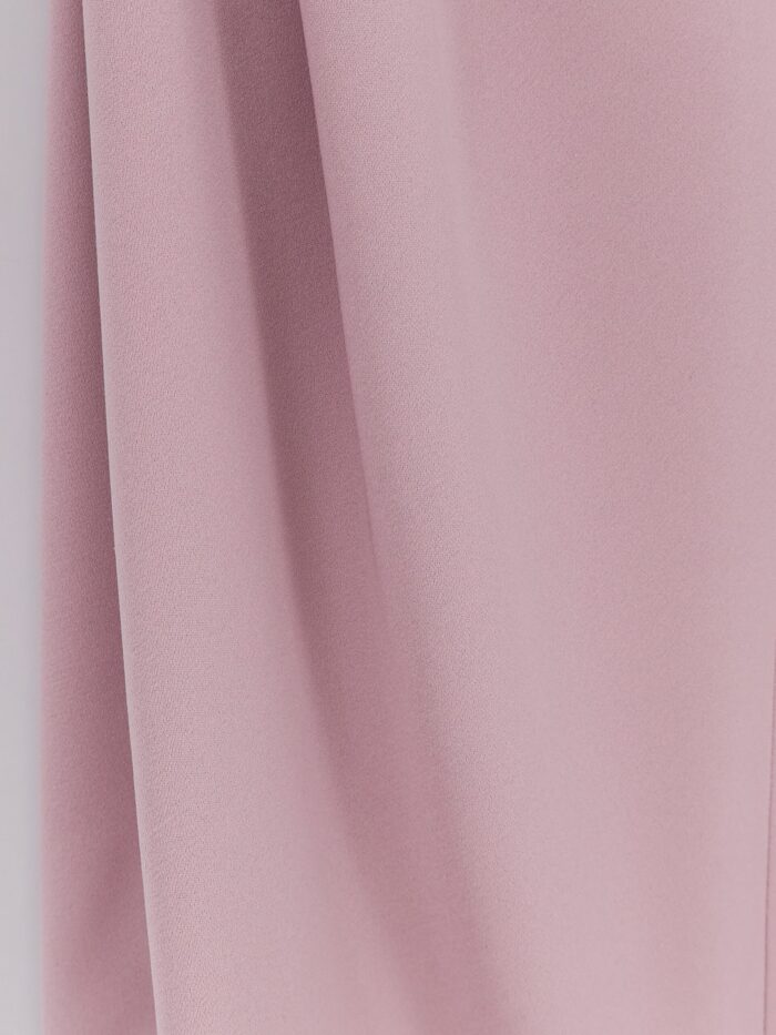 Balenciaga Midi Sack Silk And Wool Dress