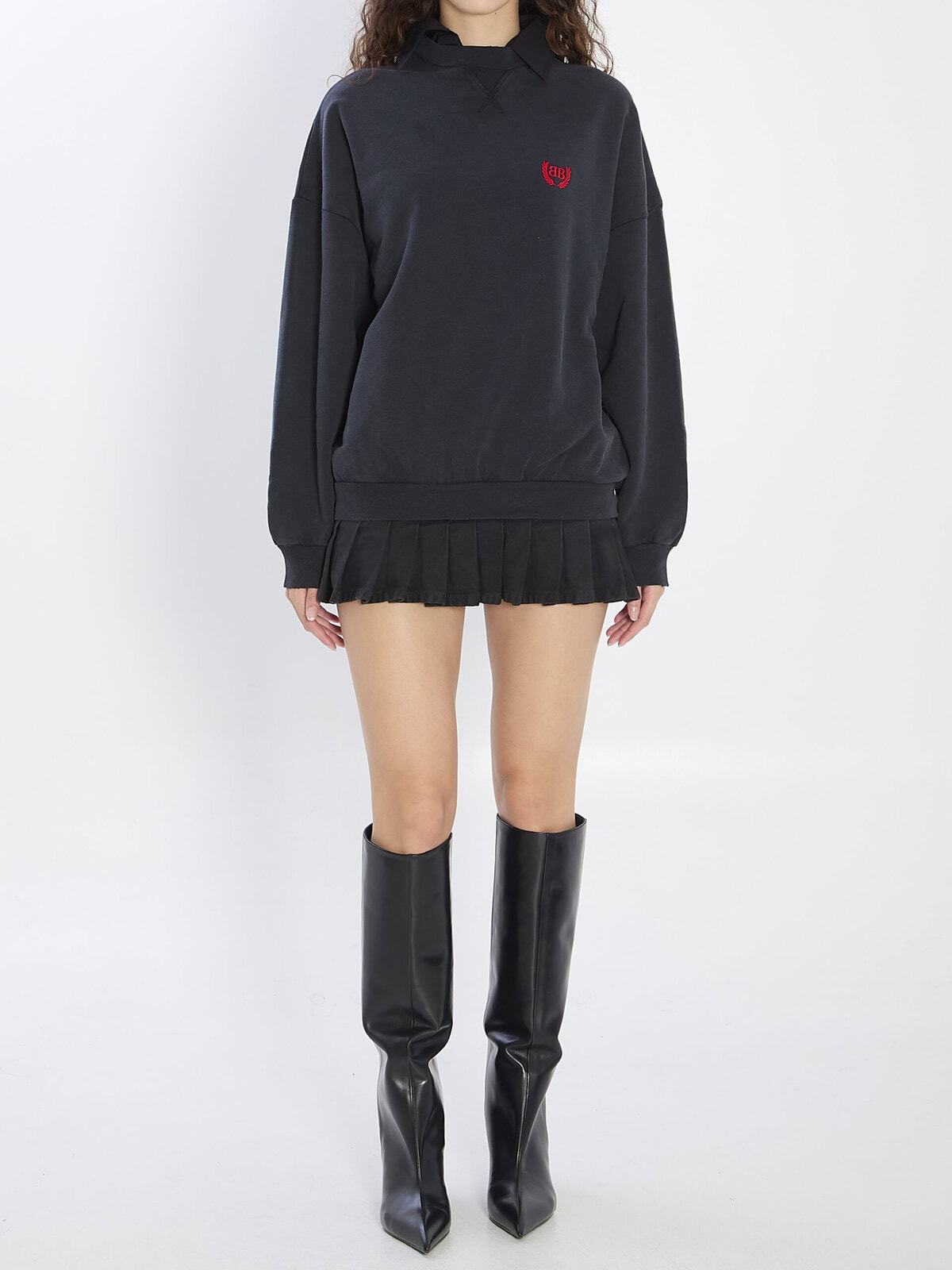 Balenciaga Mini dress in cotton